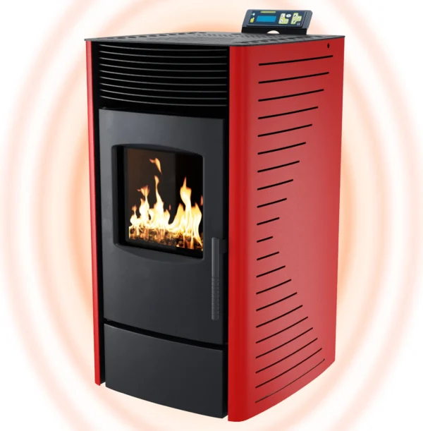 NEMAXX® Pelletofen P9 – Pelletheizung mit 9 kW – Bild 3