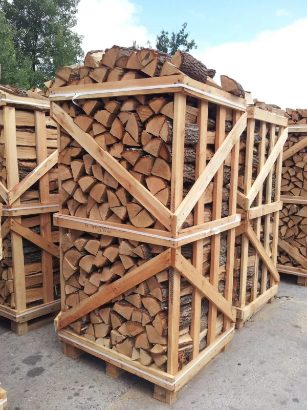 Buchen Brennholz 50cm, auf Palette gestapelt, 3 srm – 1000 kg