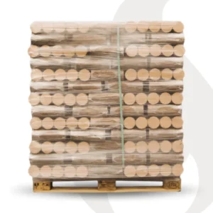 Exklusiv Buche Hartholzbriketts DIN/FSC zertifiziert Palette 480 kg (Halbe Palette)